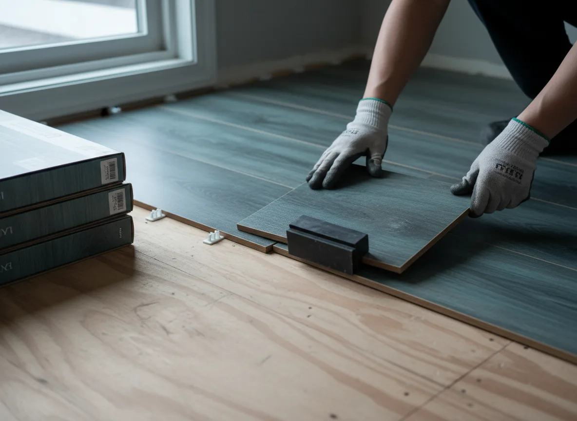 Luxury Vinyl Plank Installation company in Isle, MN